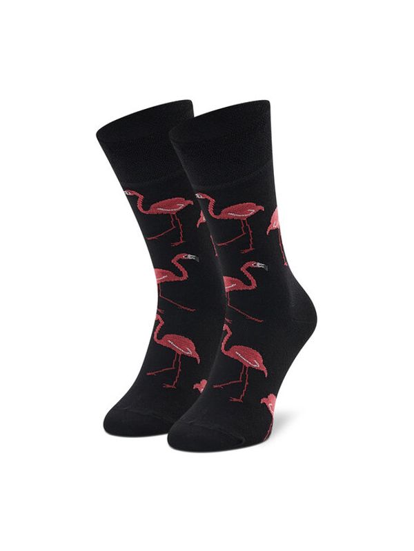 Todo Socks Todo Socks Дълги чорапи unisex Flamingo Lover Черен