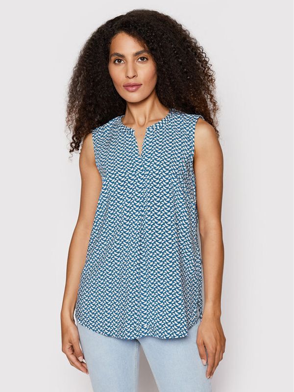 Tom Tailor Tom Tailor Блуза 1030639 Син Regular Fit