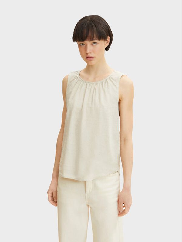 Tom Tailor Tom Tailor Блуза 1031263 Бежов Regular Fit