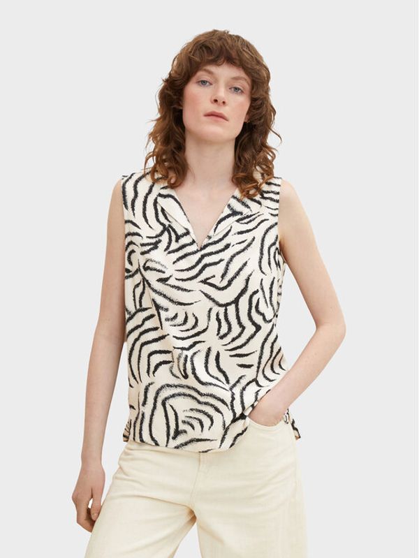 Tom Tailor Tom Tailor Блуза 1031663 Бежов Regular Fit