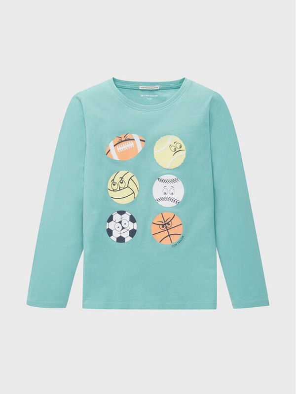 Tom Tailor Tom Tailor Блуза 1032875 Зелен Regular Fit