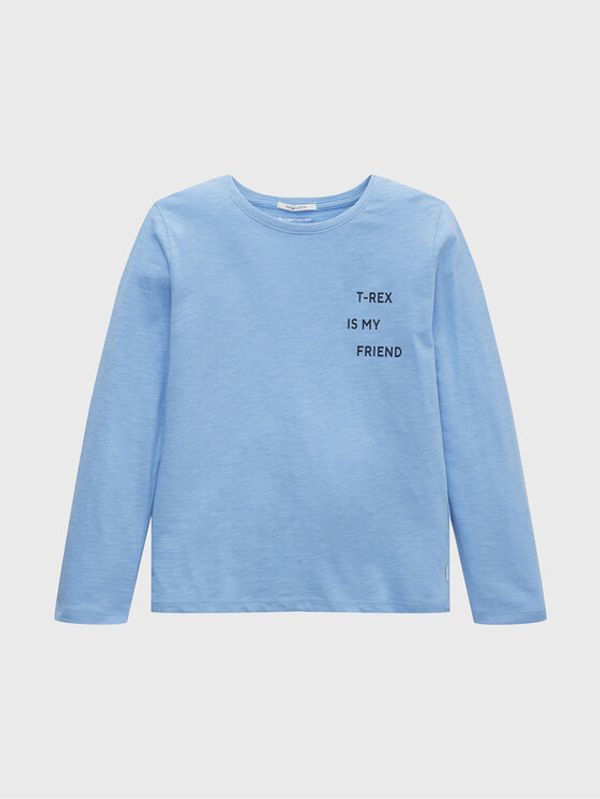 Tom Tailor Tom Tailor Блуза 1033085 Син Regular Fit