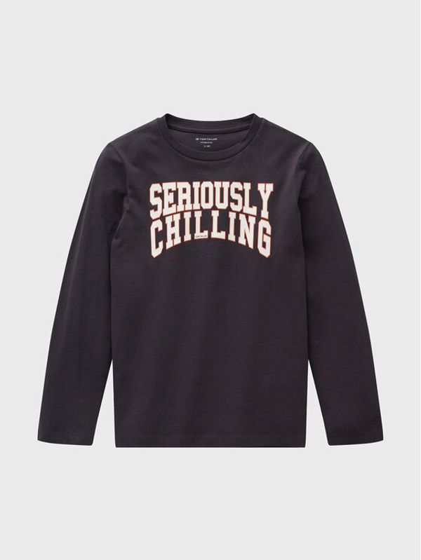 Tom Tailor Tom Tailor Блуза 1033149 Сив Slim Fit