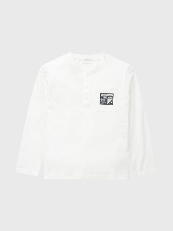 Tom Tailor Tom Tailor Блуза 1033151 Бял Regular Fit