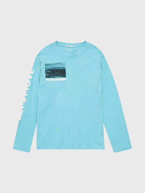 Tom Tailor Tom Tailor Блуза 1033794 Син Regular Fit