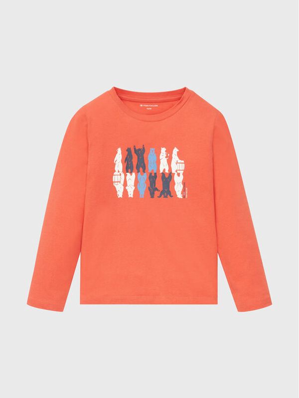 Tom Tailor Tom Tailor Блуза 1033833 Оранжев Regular Fit