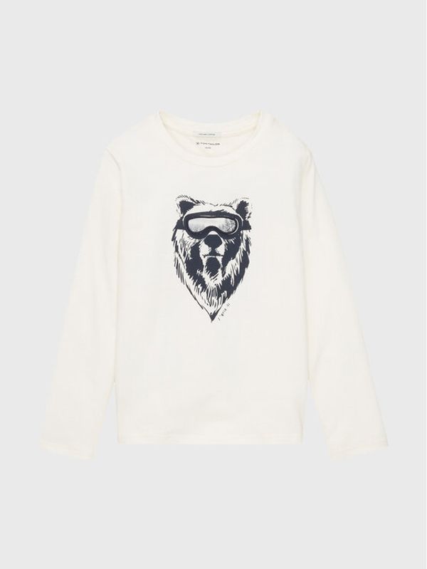 Tom Tailor Tom Tailor Блуза 1033835 Бял Regular Fit