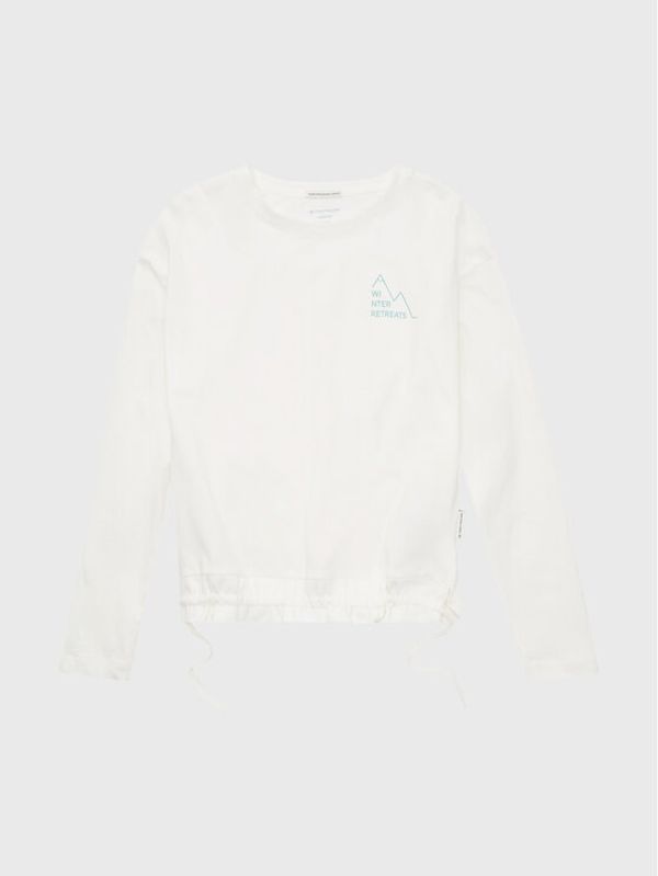 Tom Tailor Tom Tailor Блуза 1033891 Бял Oversize