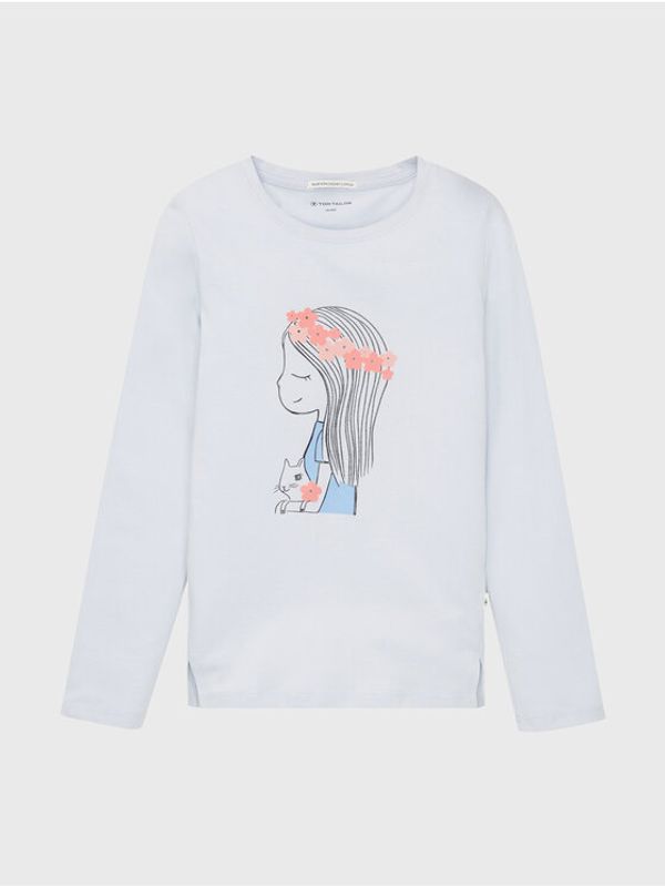 Tom Tailor Tom Tailor Блуза 1033895 Син Regular Fit