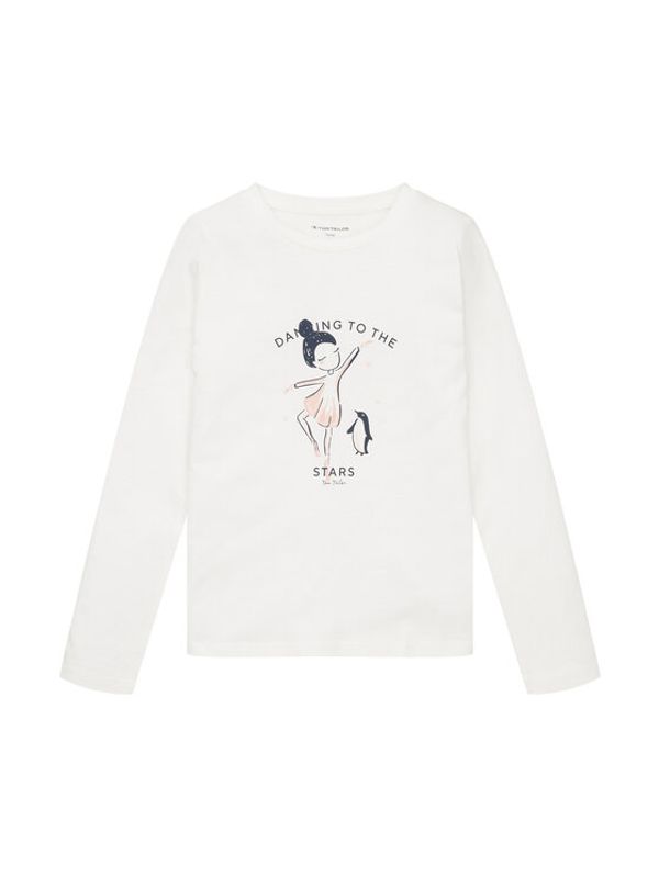 Tom Tailor Tom Tailor Блуза 1033935 Бял Regular Fit