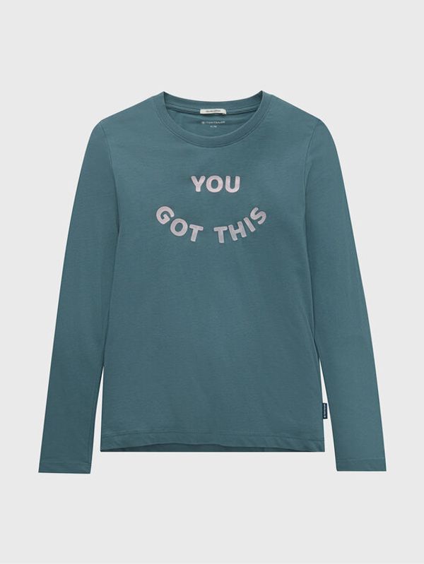 Tom Tailor Tom Tailor Блуза 1034635 Син Regular Fit