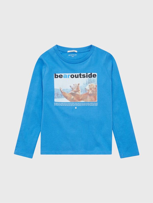 Tom Tailor Tom Tailor Блуза 1034815 Син Regular Fit