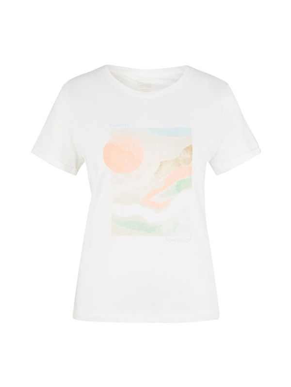 Tom Tailor Tom Tailor Блуза 1035470 Бял