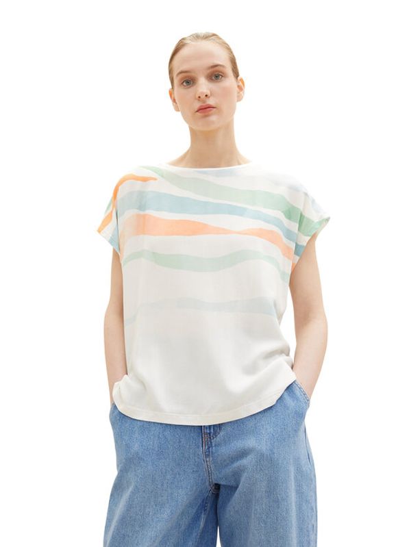 Tom Tailor Tom Tailor Блуза 1035474 Бял