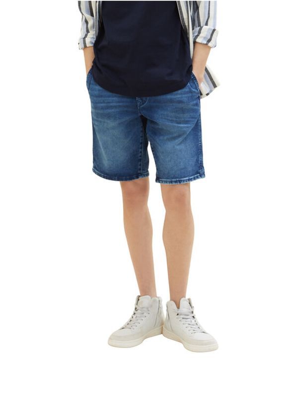 Tom Tailor Tom Tailor Denim Дънкови шорти 1035516 Син