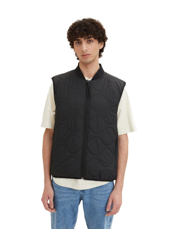 Tom Tailor Tom Tailor Denim Елек 1034447 Черен