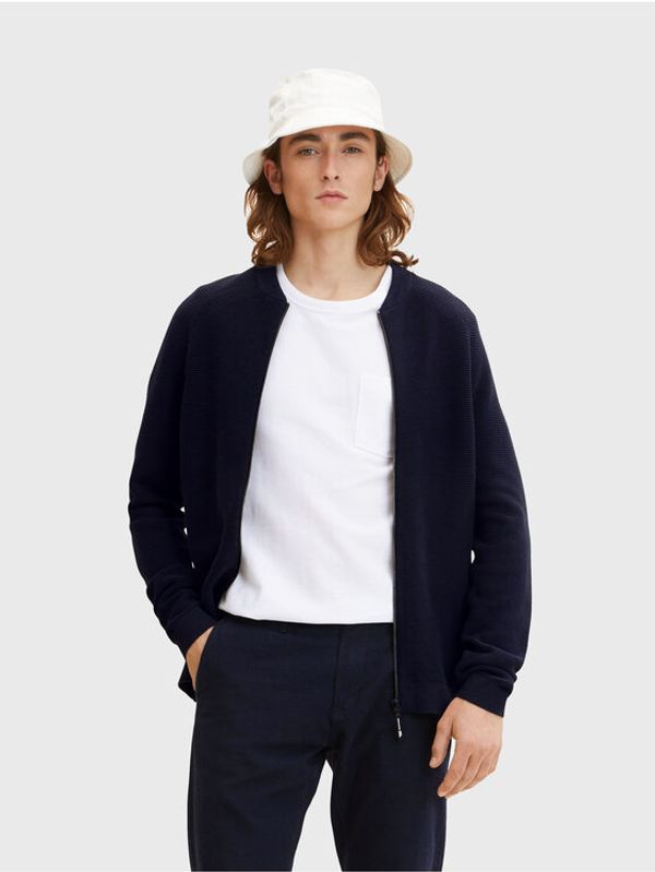 Tom Tailor Tom Tailor Denim Кардиган 1032311 Тъмносин Regular Fit