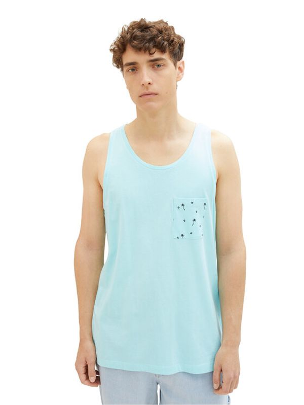 Tom Tailor Tom Tailor Denim Мъжки топ 1036484 Син Regular Fit