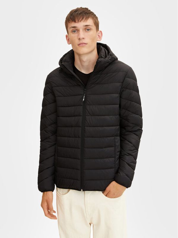 Tom Tailor Tom Tailor Denim Пухено яке 1031780 Черен Regular Fit