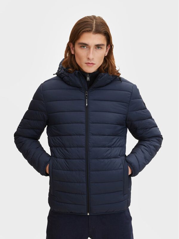 Tom Tailor Tom Tailor Denim Пухено яке 1031780 Тъмносин Regular Fit