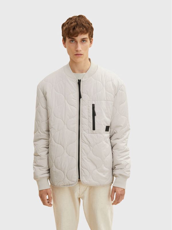 Tom Tailor Tom Tailor Denim Пухено яке 1033414 Сив Regular Fit