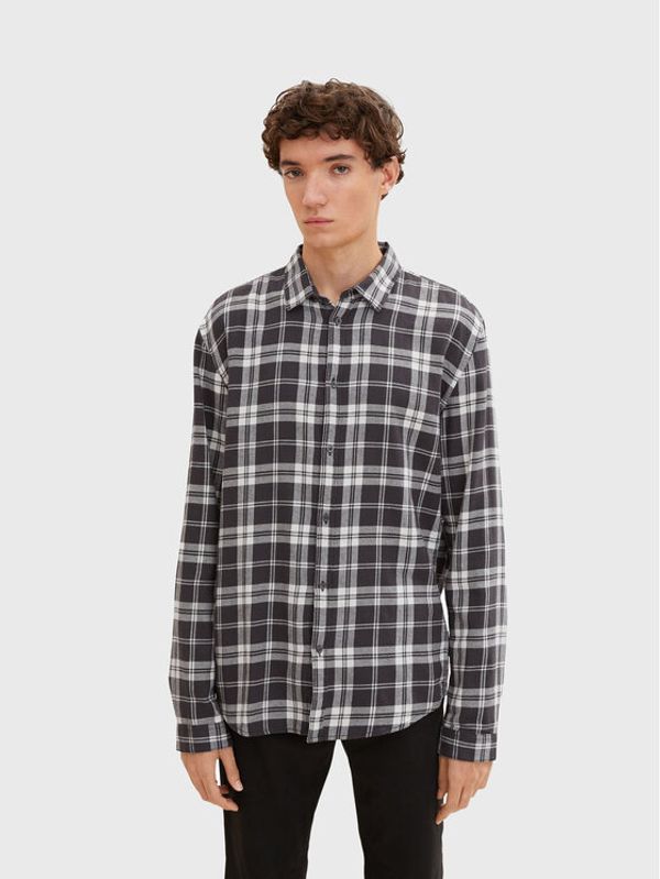 Tom Tailor Tom Tailor Denim Риза 1033729 Черен Regular Fit