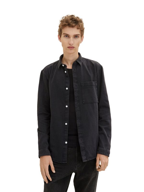 Tom Tailor Tom Tailor Denim Риза 1034906 Черен