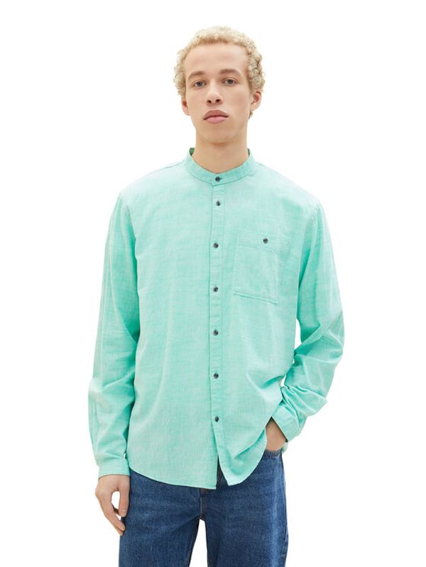 Tom Tailor Tom Tailor Denim Риза 1034914 Зелен