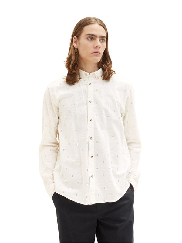 Tom Tailor Tom Tailor Denim Риза 1034918 Бял