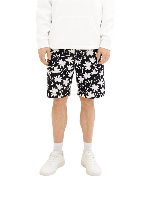 Tom Tailor Tom Tailor Denim Спортни шорти 1036283 Черен Regular Fit