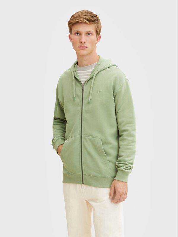 Tom Tailor Tom Tailor Denim Суитшърт 1032768 Зелен Regular Fit