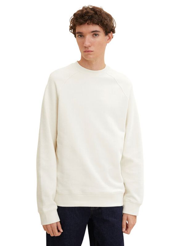 Tom Tailor Tom Tailor Denim Суитшърт 1034100 Бежов Regular Fit