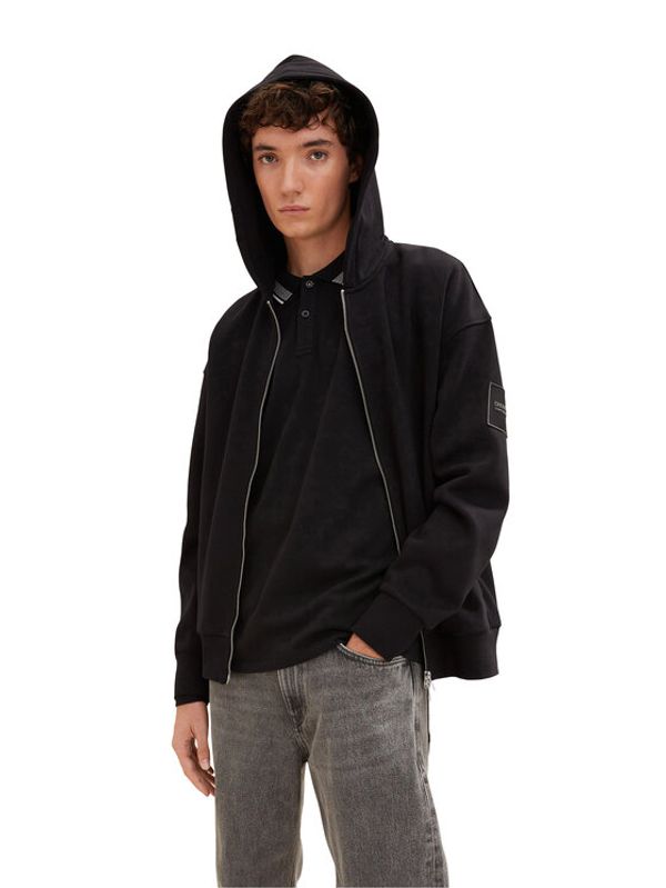 Tom Tailor Tom Tailor Denim Суитшърт 1034143 Черен Regular Fit