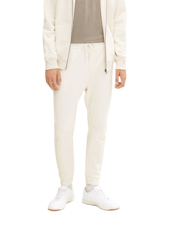 Tom Tailor Tom Tailor Denim Текстилни панталони 1034315 Бежов Regular Fit