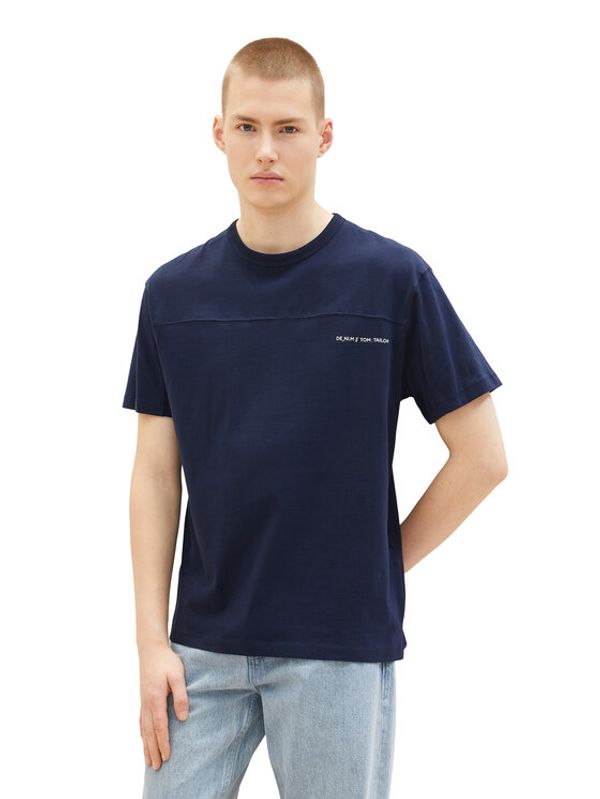 Tom Tailor Tom Tailor Denim Тишърт 1035586 Син