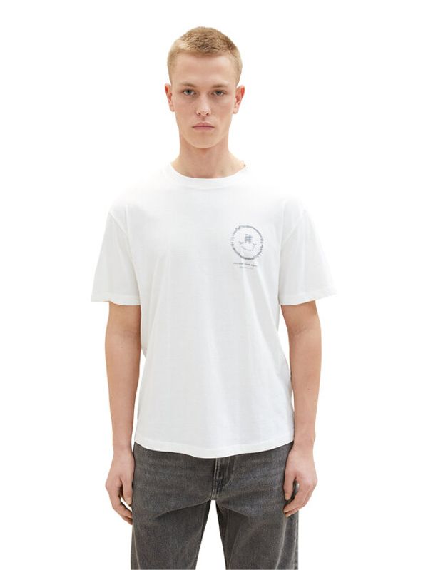 Tom Tailor Tom Tailor Denim Тишърт 1035602 Бял