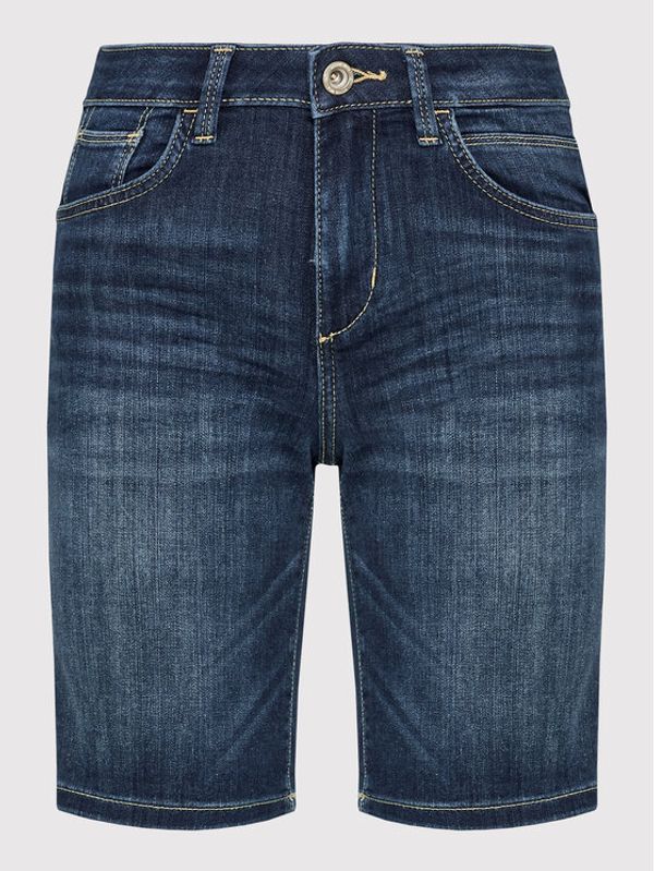 Tom Tailor Tom Tailor Дънкови шорти 1030447 Тъмносин Slim Fit