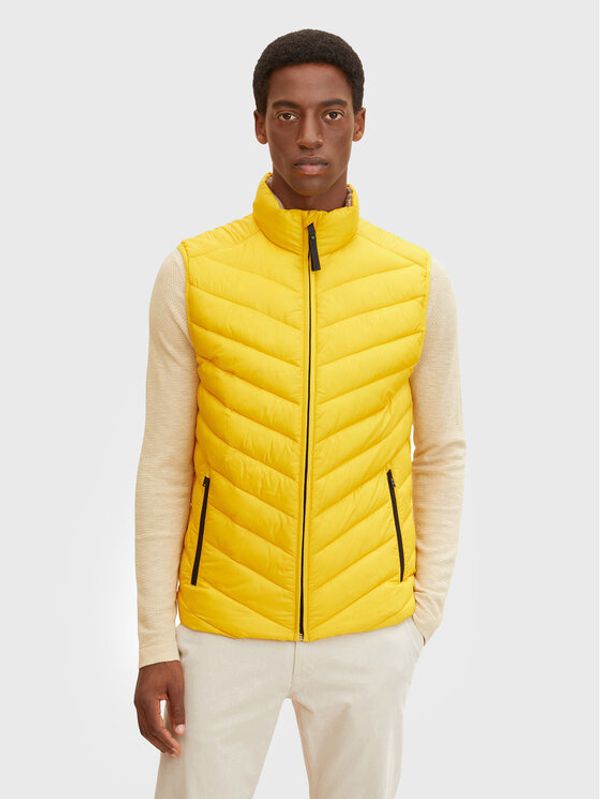 Tom Tailor Tom Tailor Елек 1031473 Жълт Regular Fit