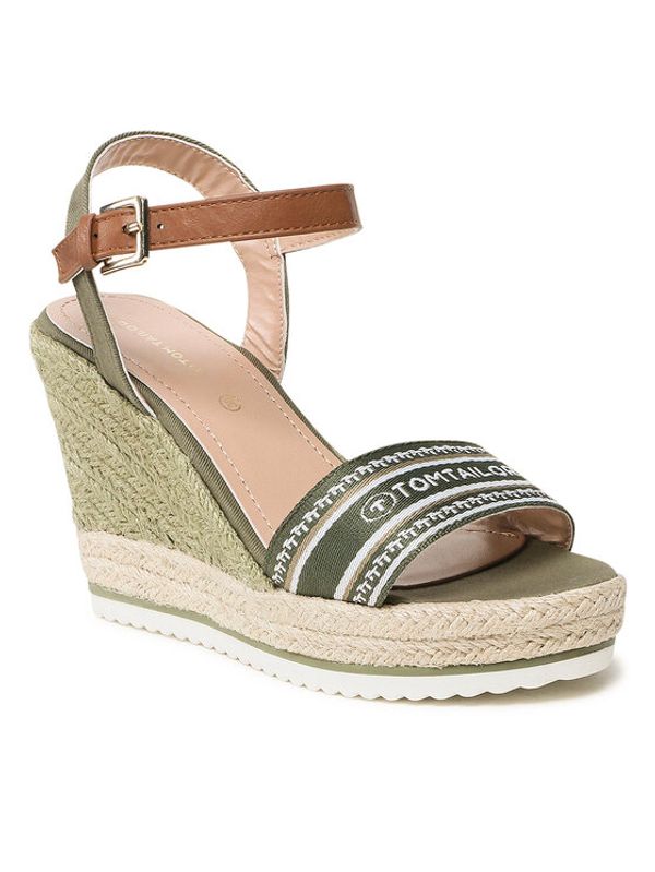 Tom Tailor Tom Tailor Еспадрили 3290207 Зелен