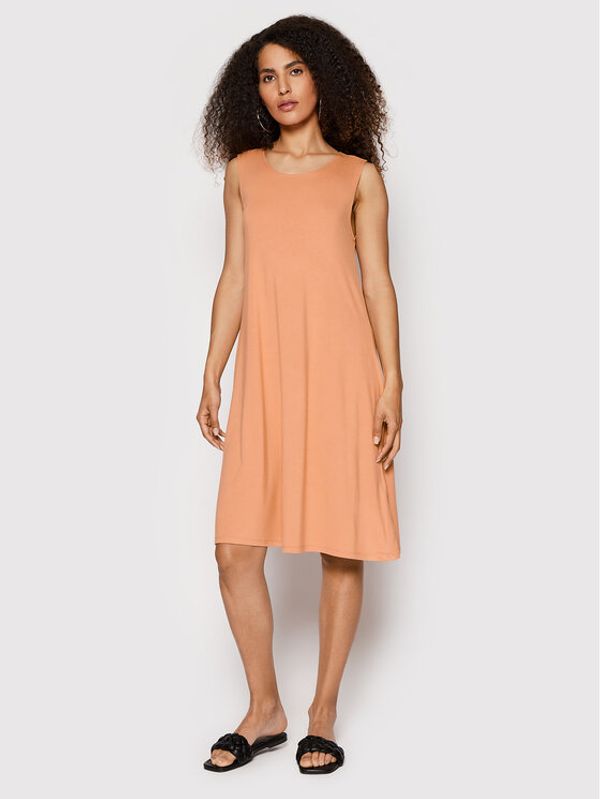 Tom Tailor Tom Tailor Ежедневна рокля 1032209 Оранжев Regular Fit