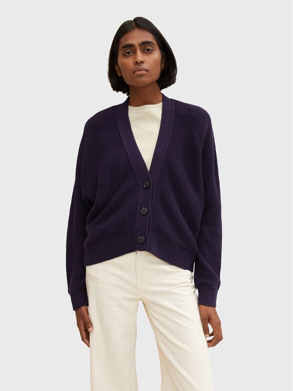 Tom Tailor Tom Tailor Кардиган 1032605 Тъмносин Regular Fit