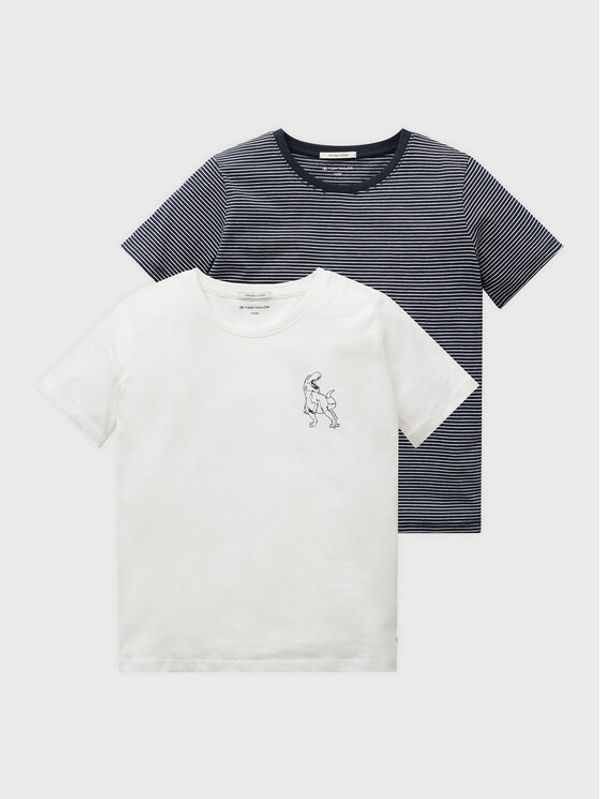 Tom Tailor Tom Tailor Комплект 2 тишъртки 1032149 Цветен Regular Fit