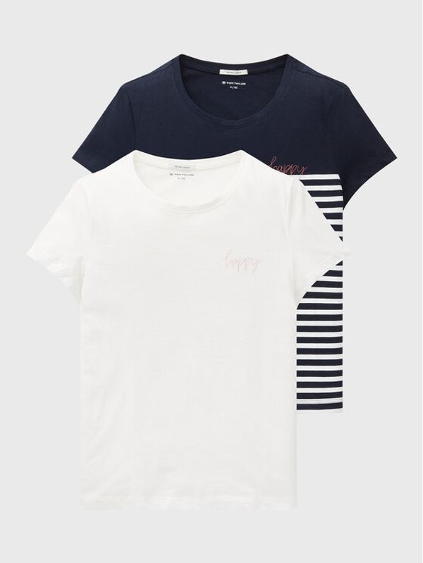 Tom Tailor Tom Tailor Комплект 2 тишъртки 1032154 Цветен Regular Fit