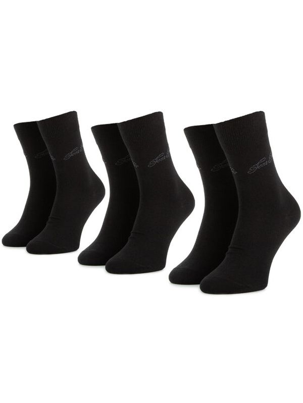 Tom Tailor Tom Tailor Комплект 3 чифта дълги чорапи дамски 9703 Черен