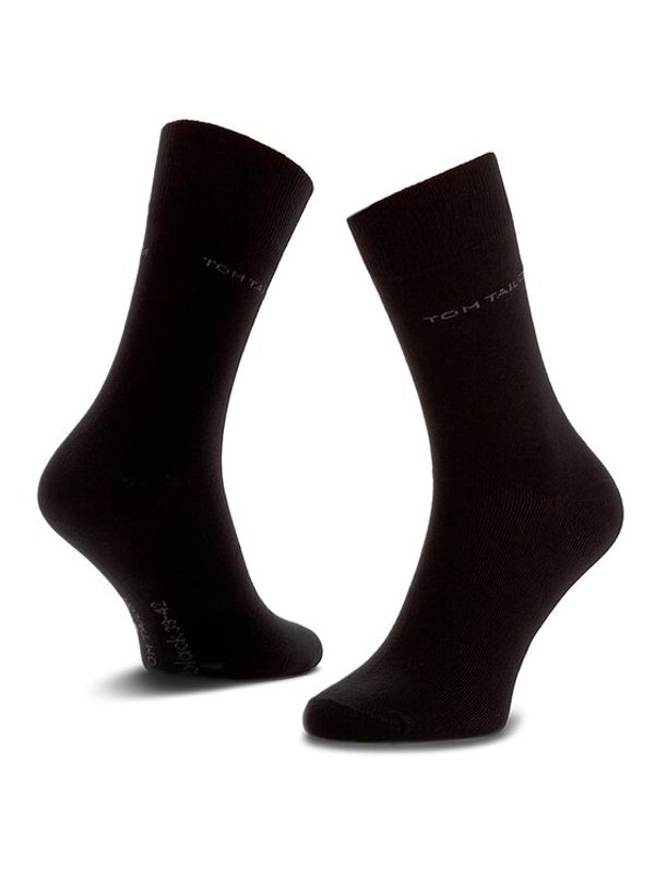 Tom Tailor Tom Tailor Комплект 3 чифта дълги чорапи мъжки 9003 Черен