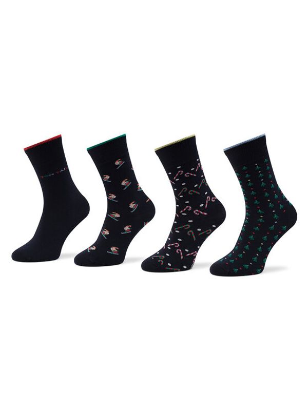 Tom Tailor Tom Tailor Комплект 4 чифта дълги чорапи унисекс 90253X Тъмносин