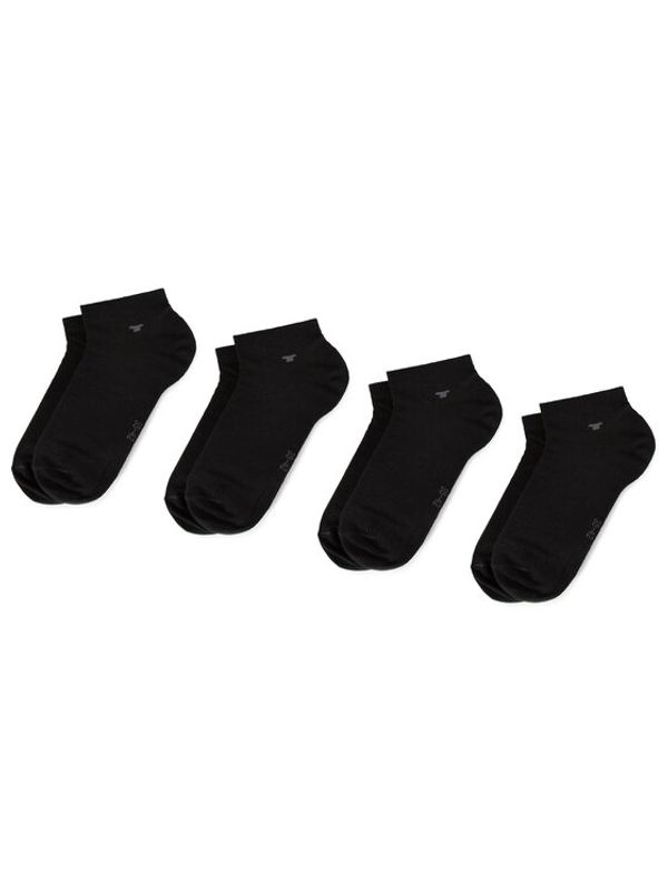 Tom Tailor Tom Tailor Комплект 4 чифта къси чорапи унисекс 9415 Черен