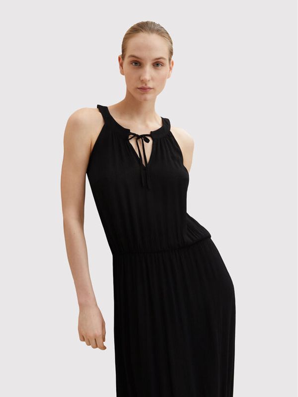 Tom Tailor Tom Tailor Лятна рокля 1031700 Черен Regular Fit