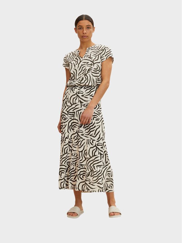 Tom Tailor Tom Tailor Макси пола 1031673 Бежов Regular Fit