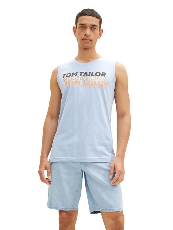 Tom Tailor Tom Tailor Мъжки топ 1036574 Син Regular Fit